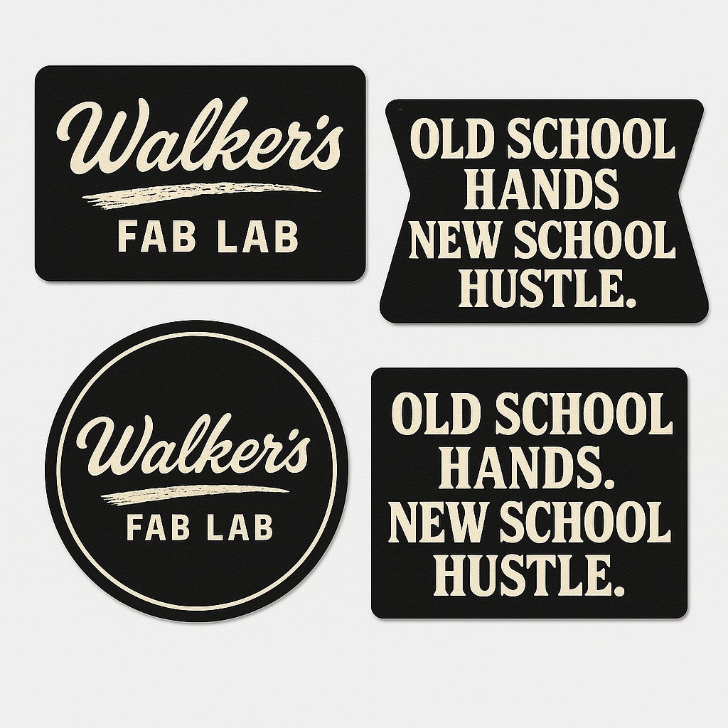 Walker's Fab Lab Stickers