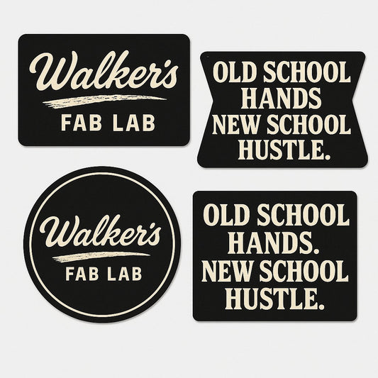 Walker's Fab Lab Stickers
